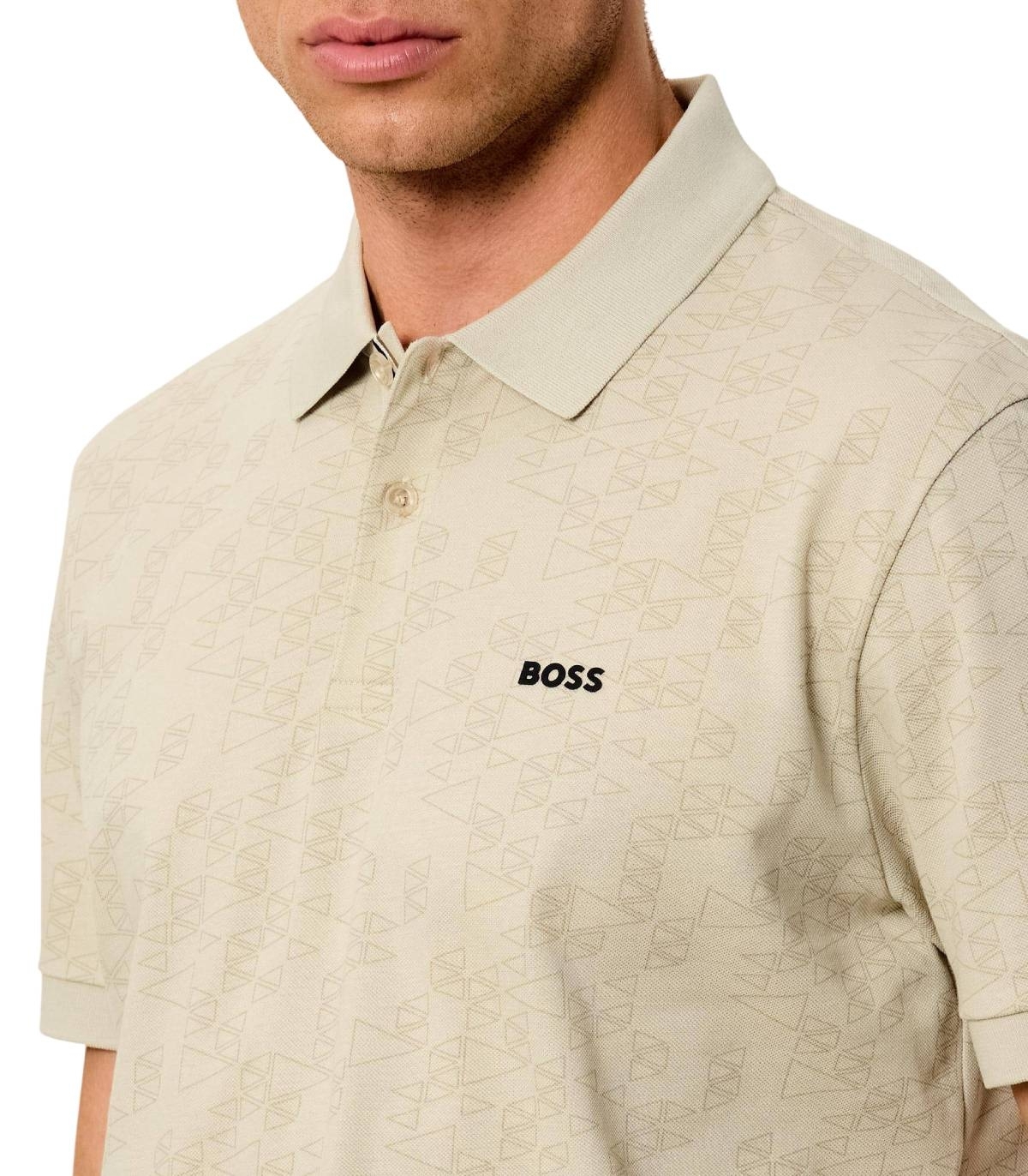 Boss - Polo Beige para Hombre