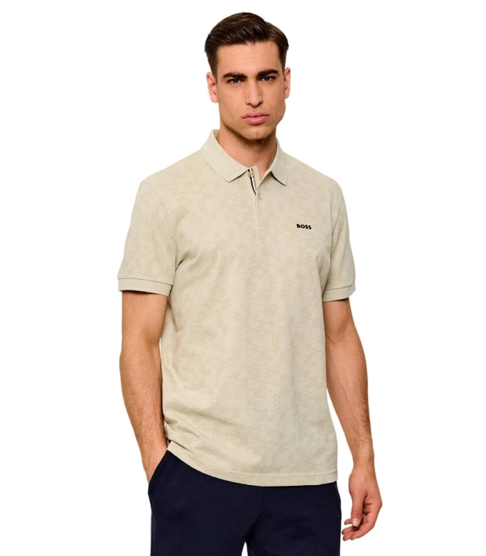 Boss - Polo Beige para Hombre