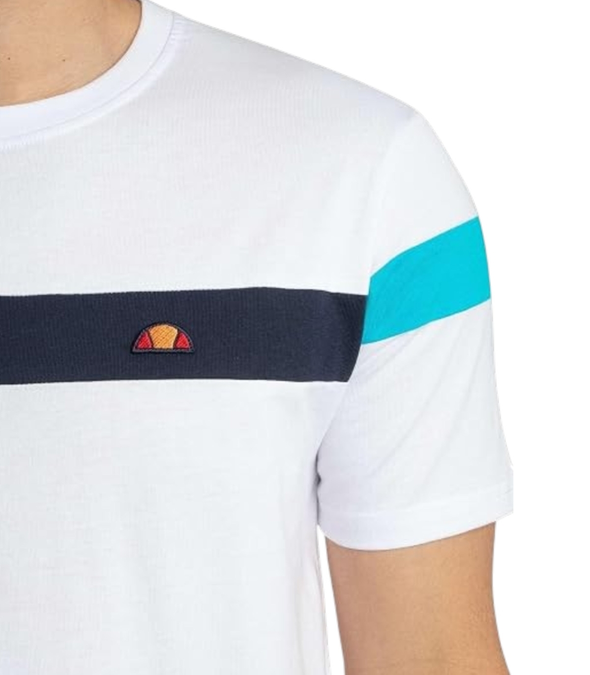 Ellesse - Camiseta Blanca para Hombre - caserio tee
