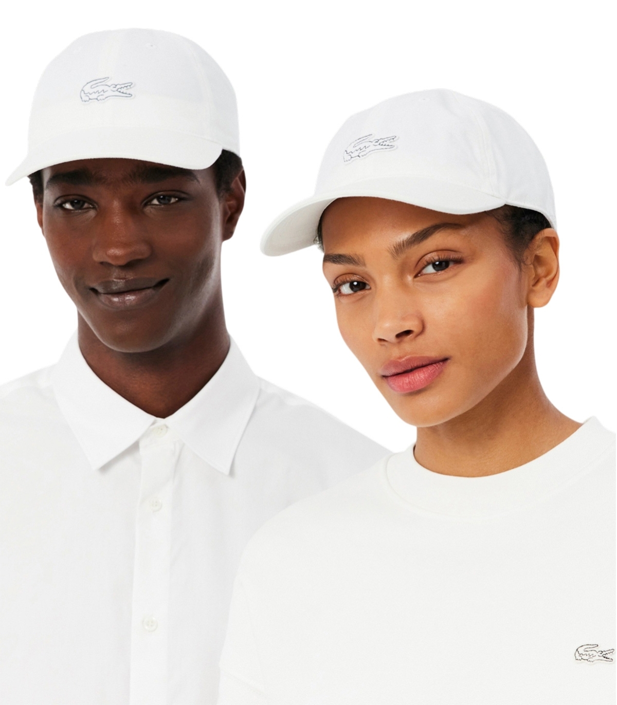 Lacoste - Gorra Blanca para Unisex