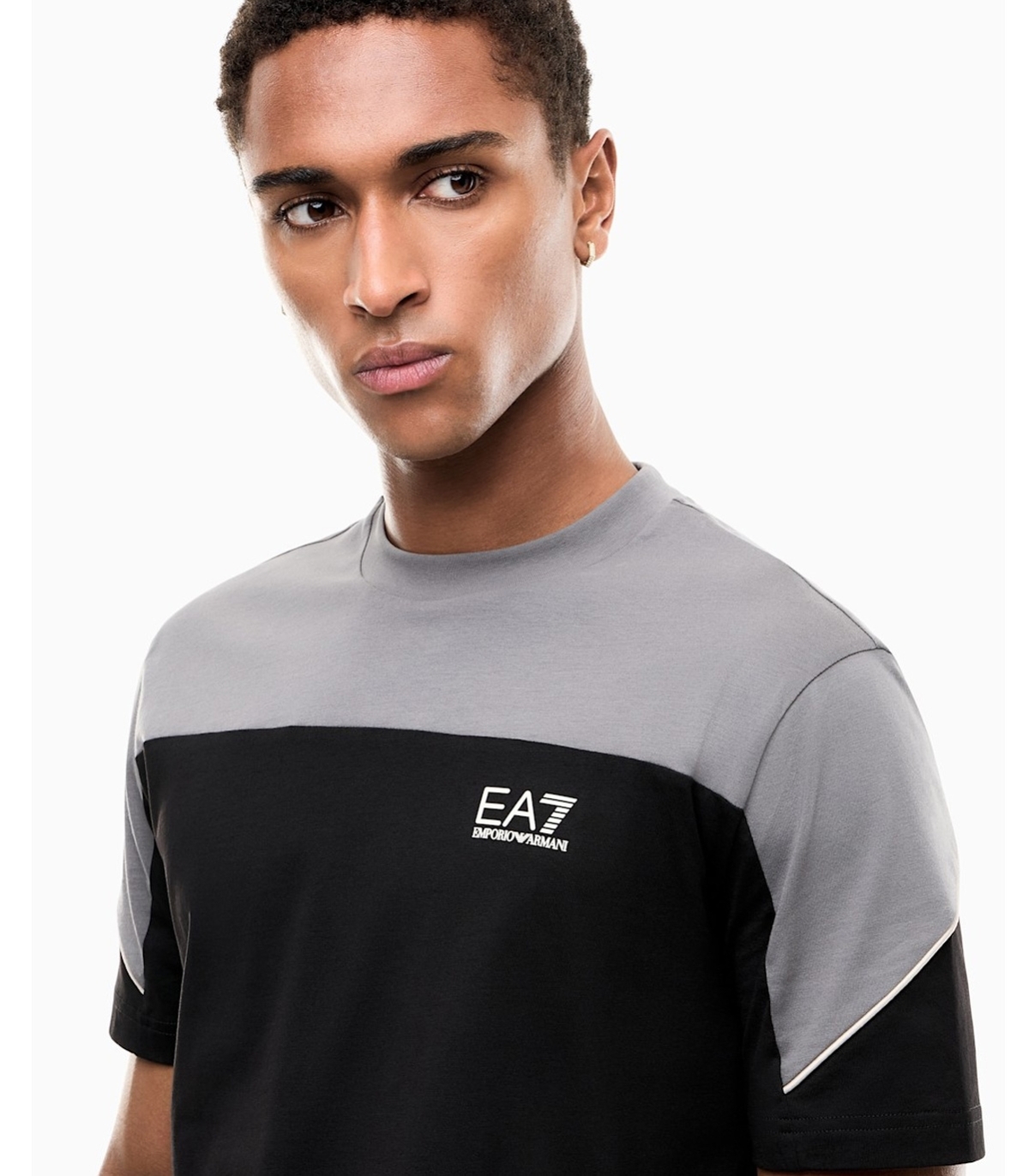 Emporio Armani - Camiseta Negra para Hombre