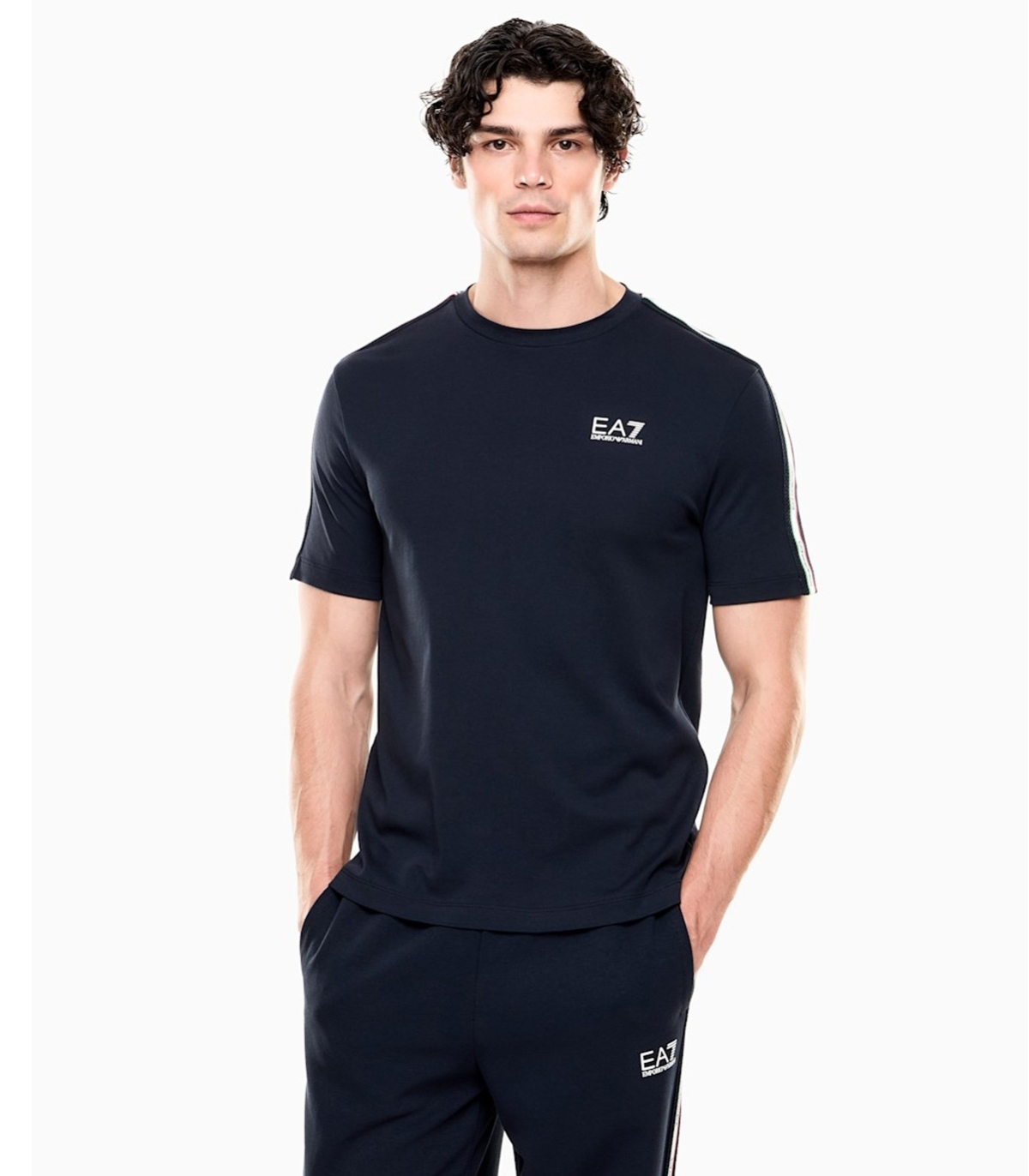 Emporio Armani - Camiseta Azul para Hombre