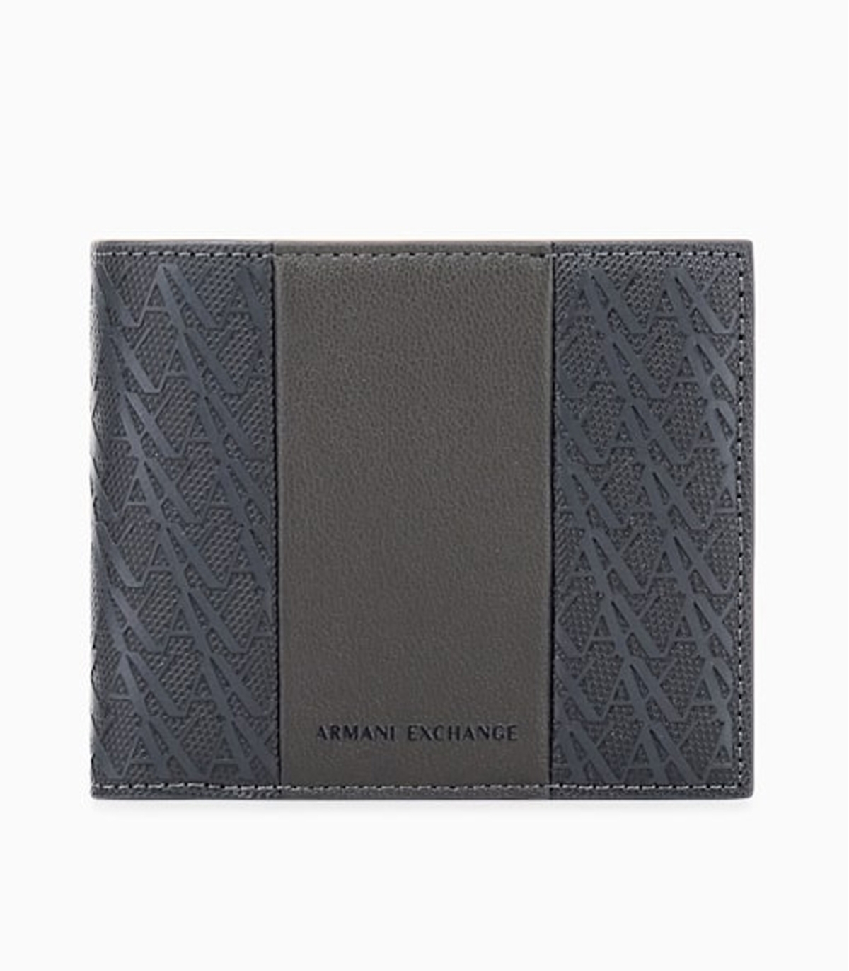 Armani Exchange - Cartera Gris para Hombre