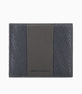 Armani Exchange - Cartera Gris para Hombre