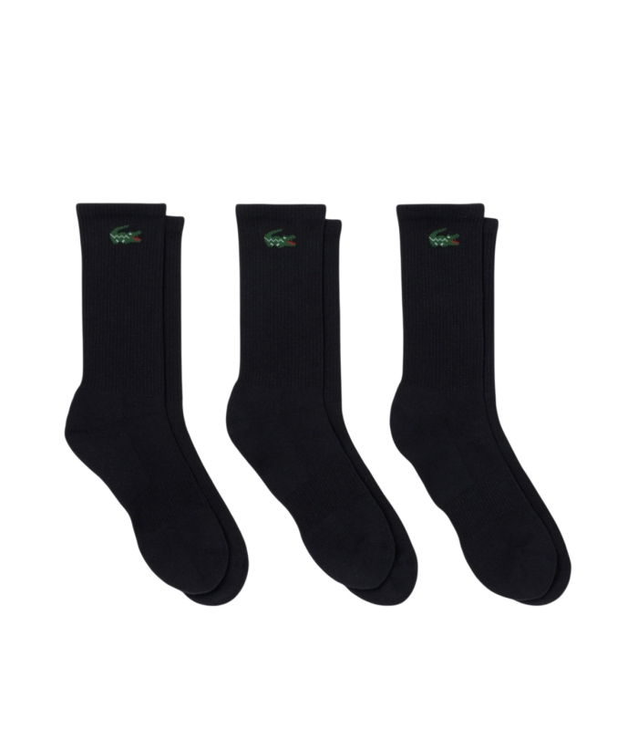 Lacoste - Calcetines Negros para Unisex