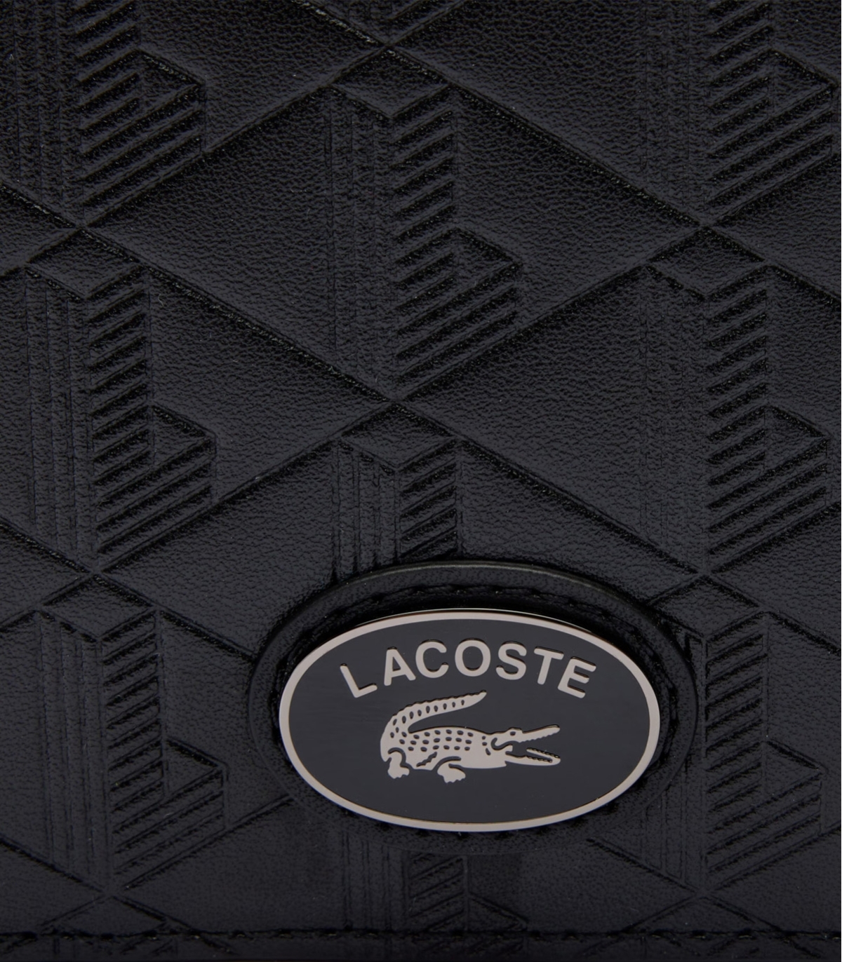 Lacoste - Cartera Negra para Hombre - BILLFOLD COIN