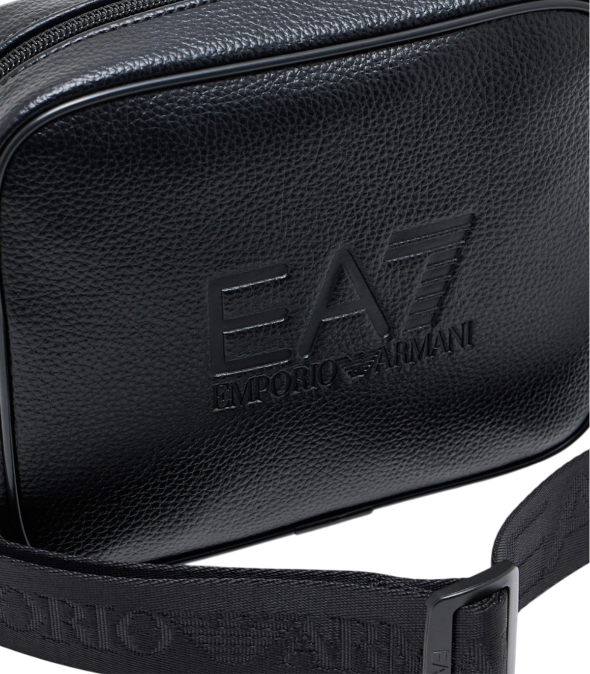 Emporio Armani - Riñonera Negra para Unisex - EA7
