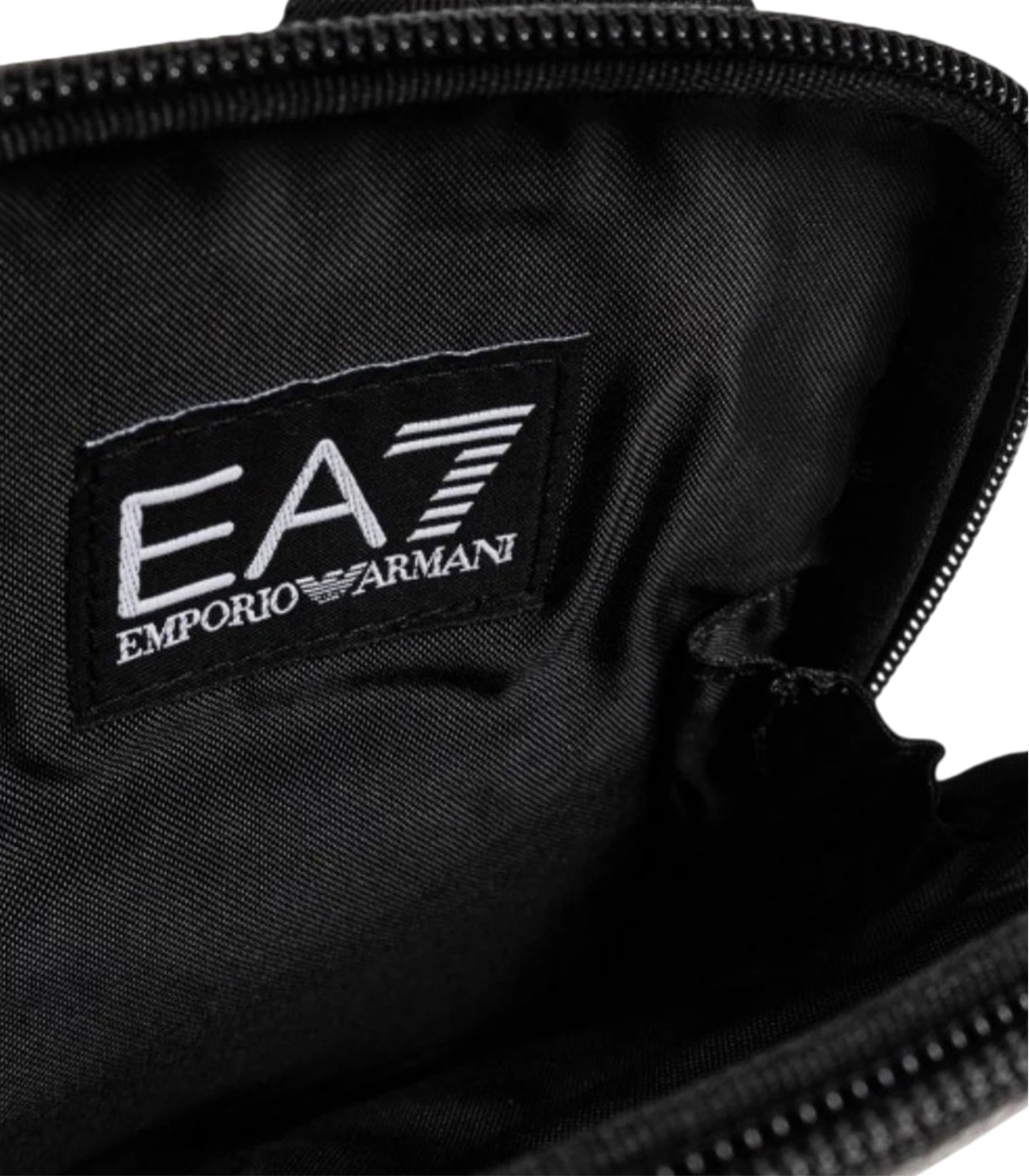 Emporio Armani - Riñonera Negra para Unisex - EA7