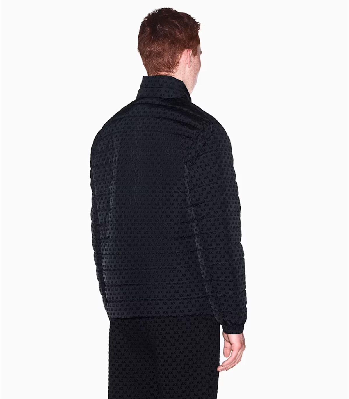 Armani Exchange - Chaquetón Negro para Hombre