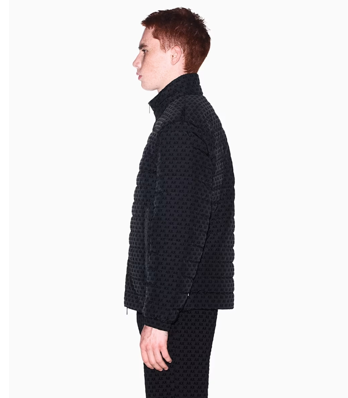 Armani Exchange - Chaquetón Negro para Hombre