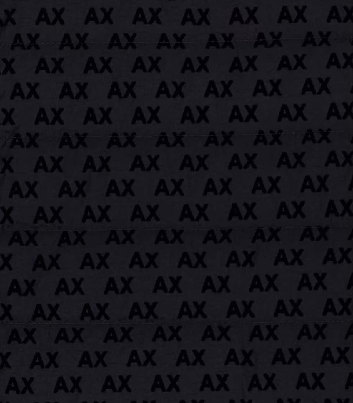 Armani Exchange - Chaquetón Negro para Hombre