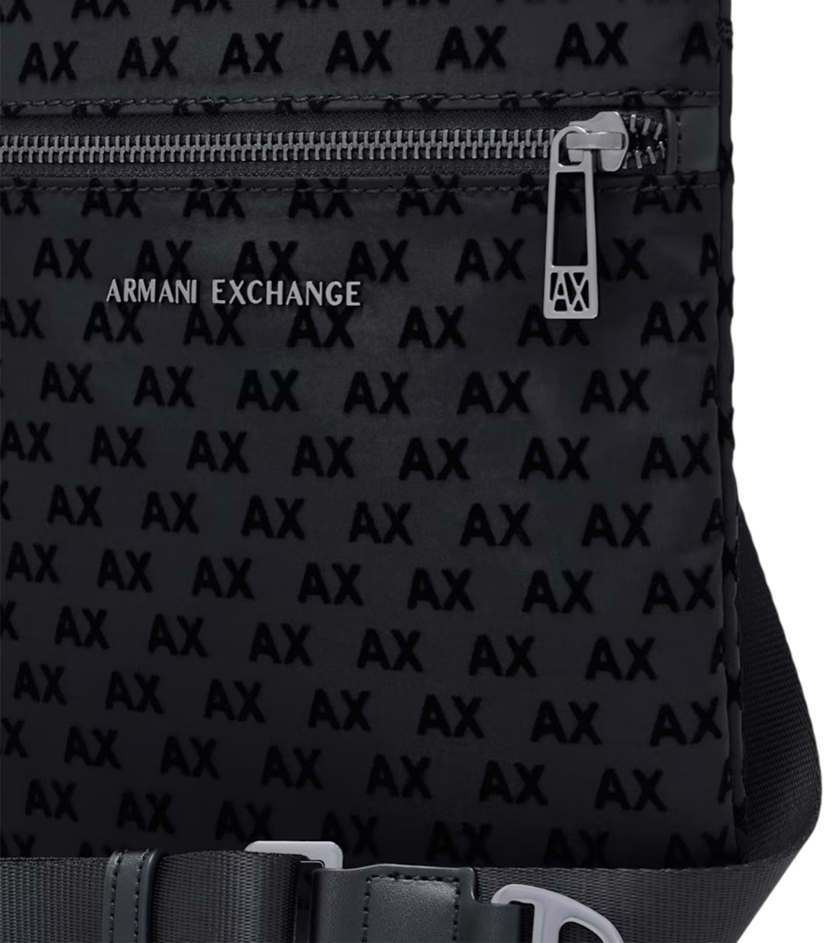 Armani Exchange - Bolso Negro para Hombre