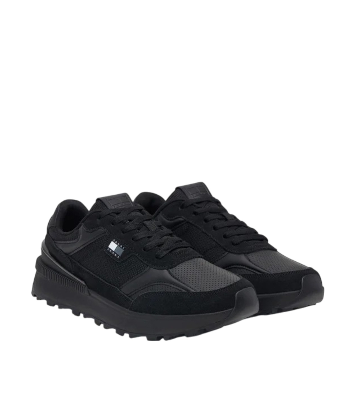 Tommy Hilfiger - Zapatillas Negras para Hombre - MIX RUNNER