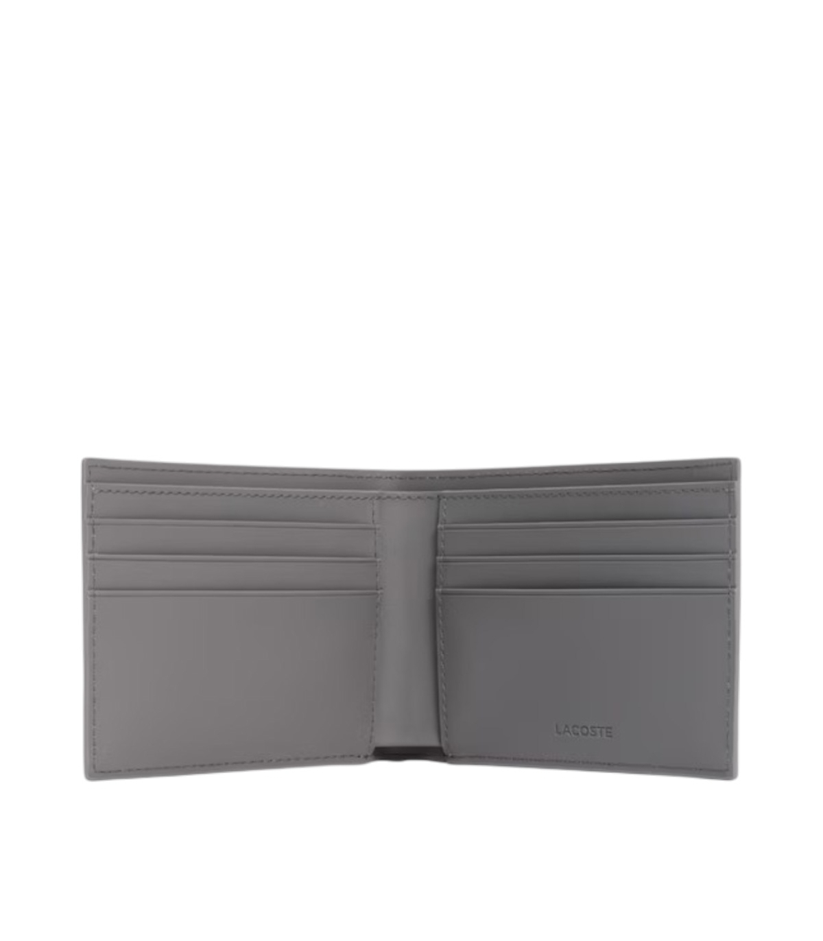 Lacoste - Cartera Gris para Hombre - billfold