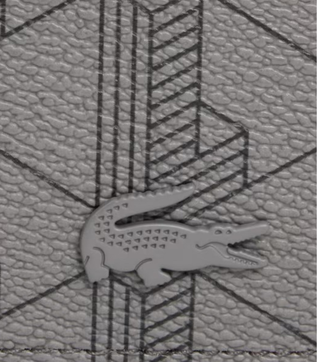 Lacoste - Cartera Gris para Hombre - billfold