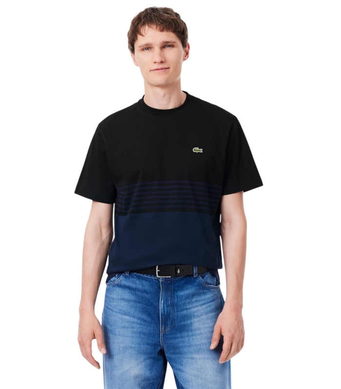 Lacoste - Camiseta Negra para Hombre