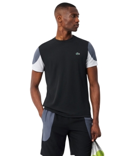 Lacoste - Camiseta Negra para Hombre