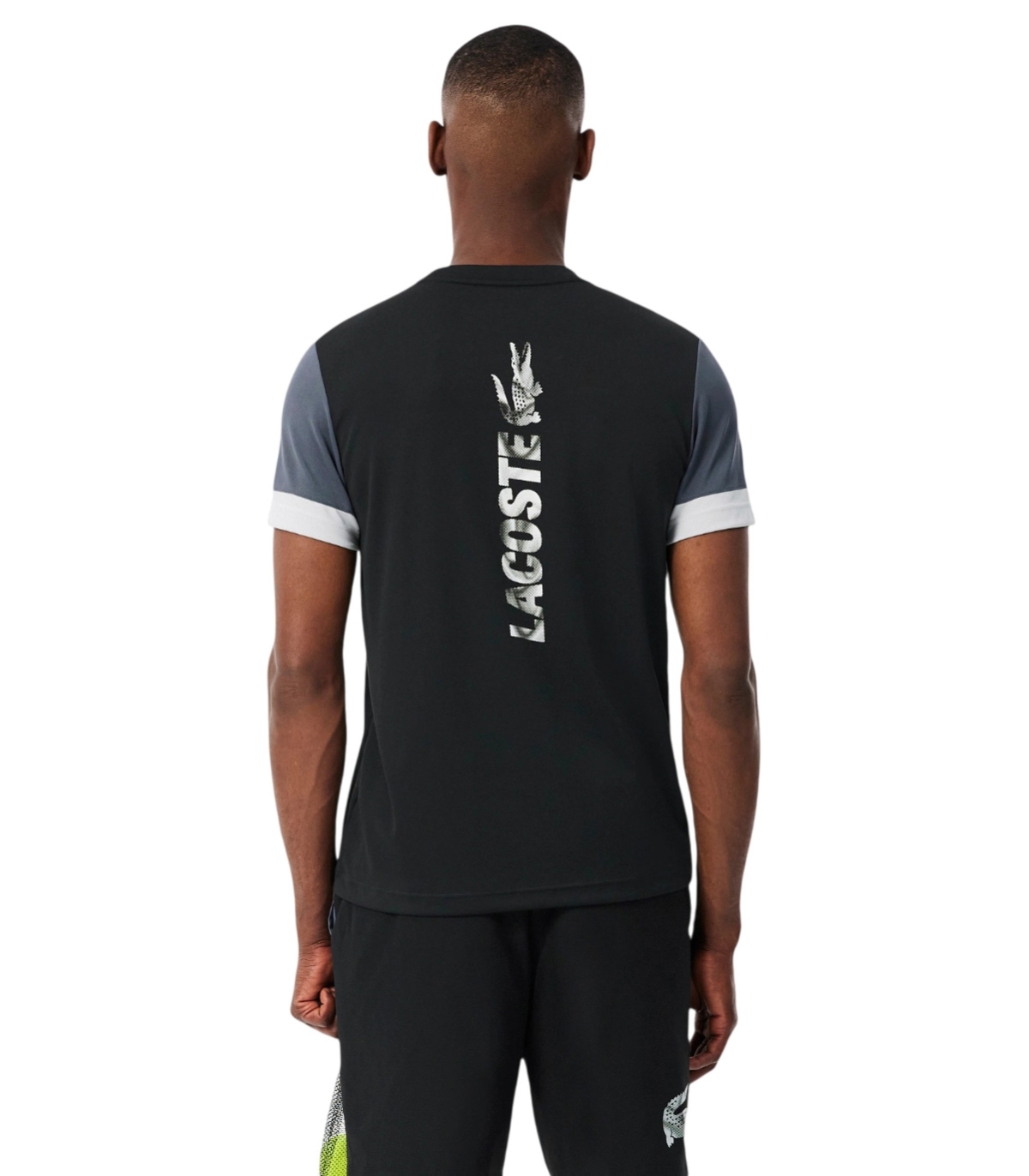 Lacoste - Camiseta Negra para Hombre