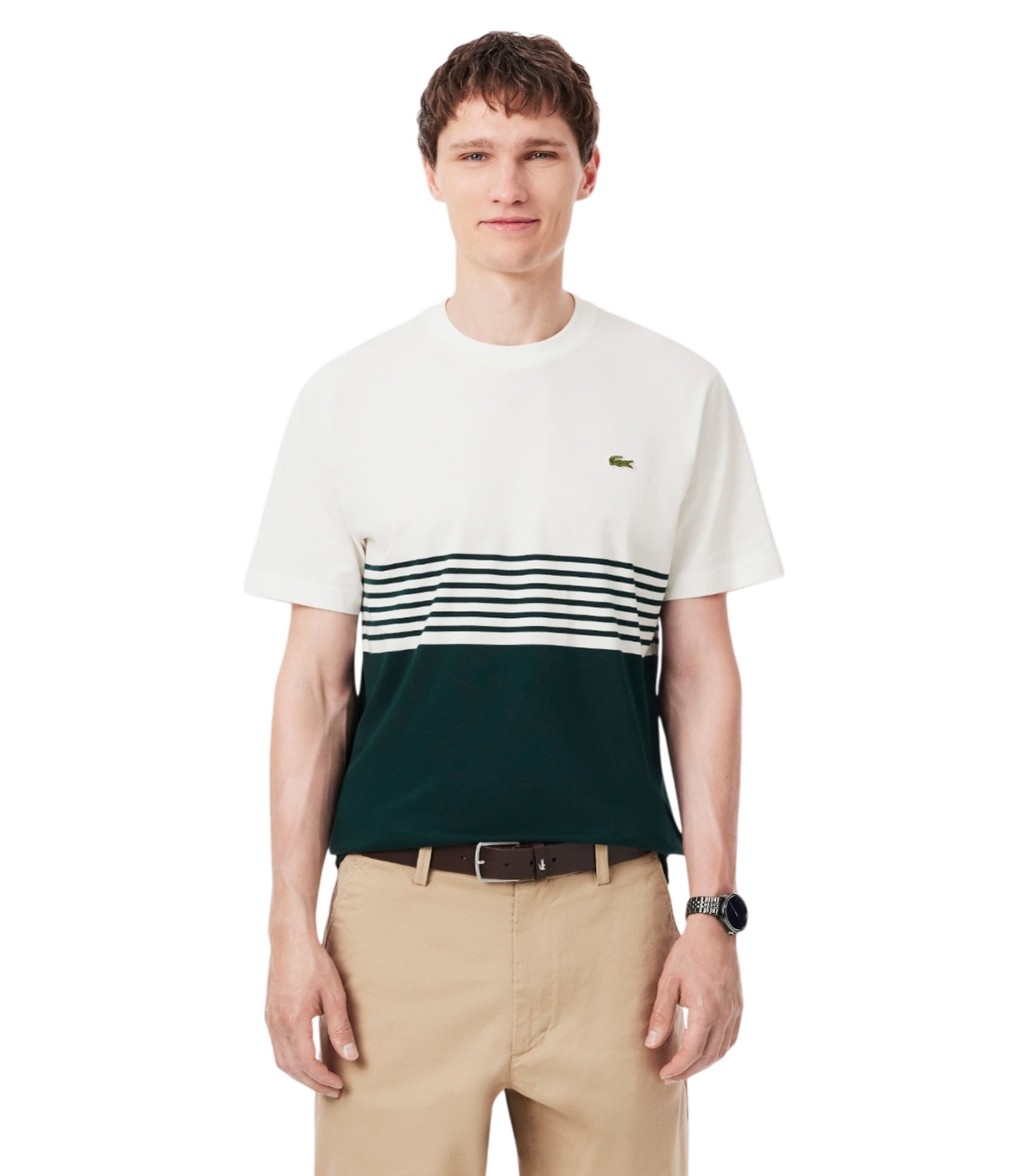 Lacoste - Camiseta Blanca para Hombre