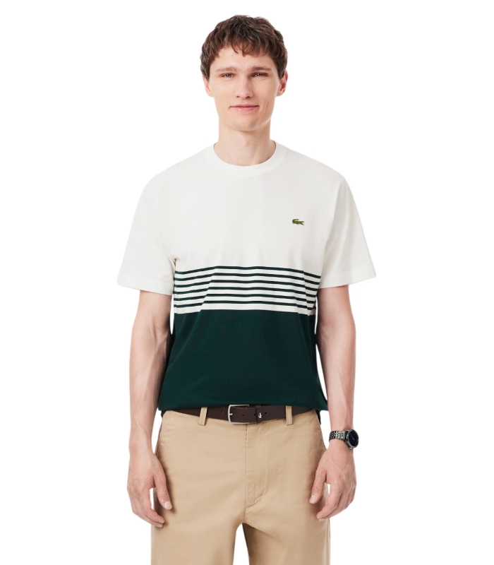 Lacoste - Camiseta Blanca para Hombre