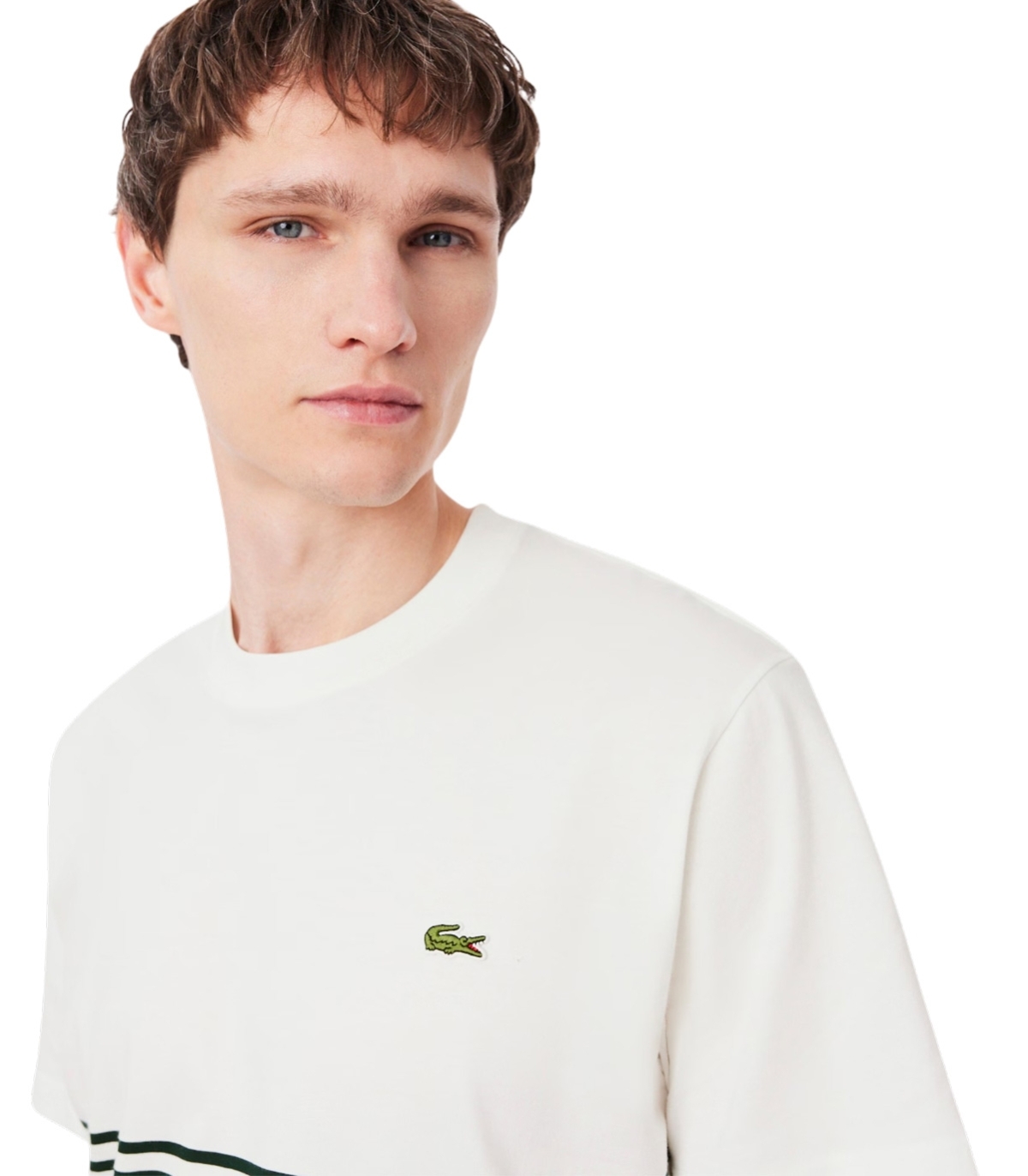 Lacoste - Camiseta Blanca para Hombre