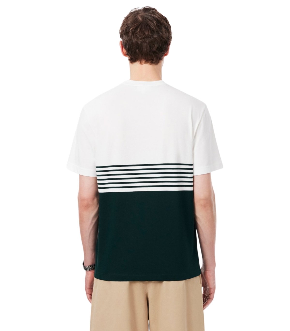 Lacoste - Camiseta Blanca para Hombre