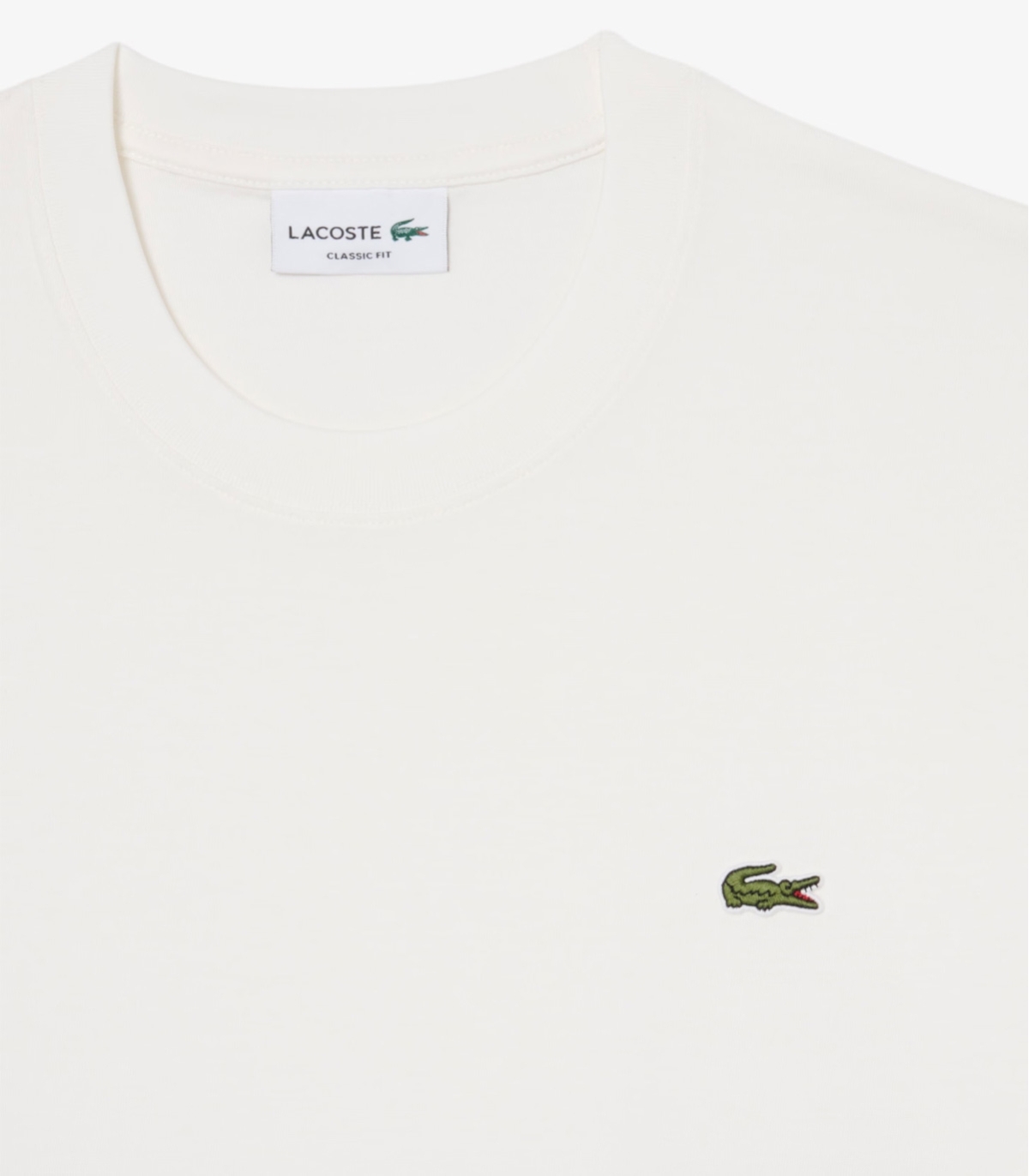 Lacoste - Camiseta Blanca para Hombre
