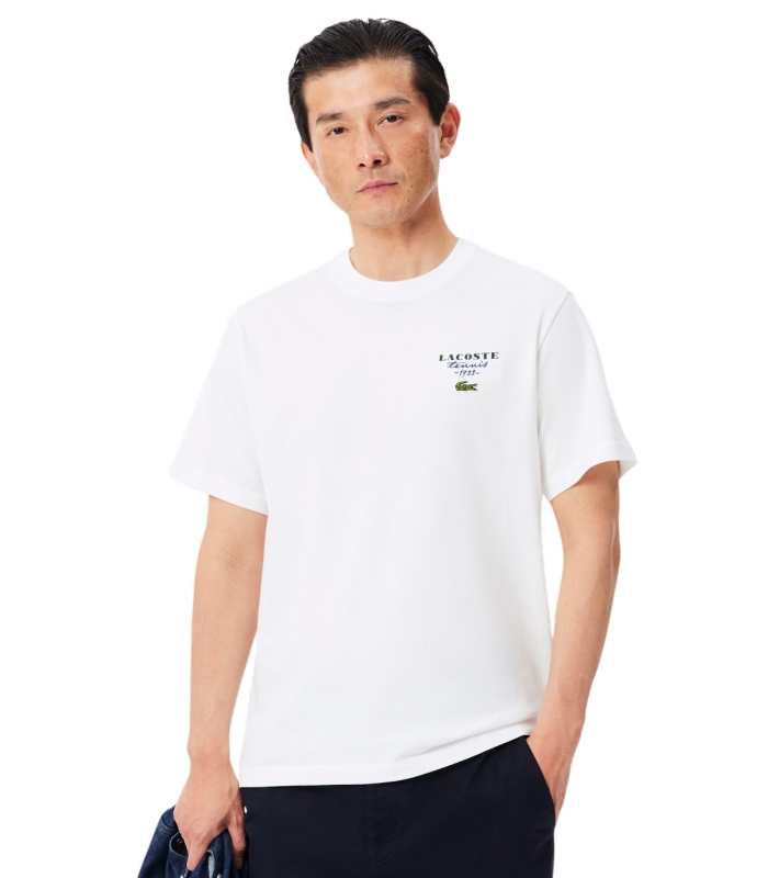 Lacoste - Camiseta Blanca para Hombre