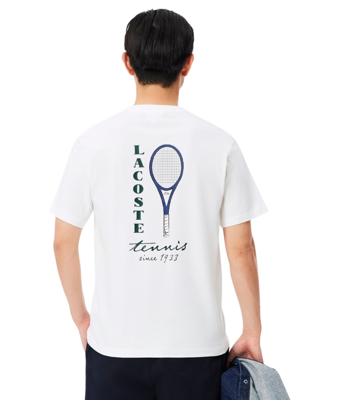 Lacoste - Camiseta Blanca para Hombre