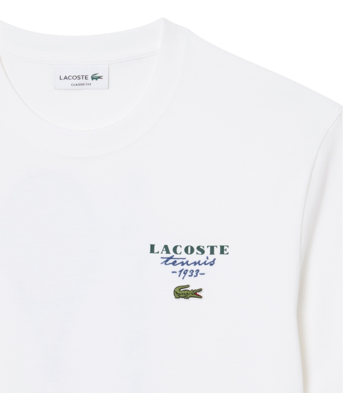 Lacoste - Camiseta Blanca para Hombre