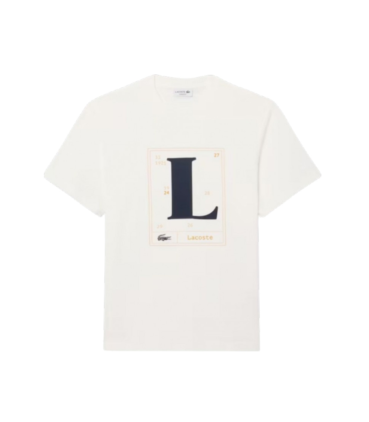 Lacoste - Camiseta Blanca para Hombre