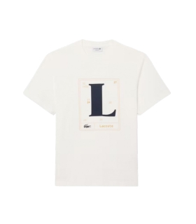 Lacoste - Camiseta Blanca para Hombre