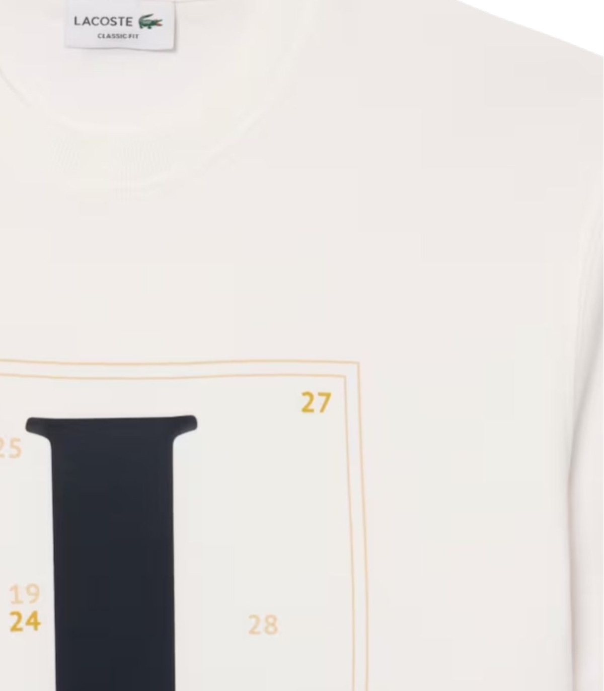 Lacoste - Camiseta Blanca para Hombre