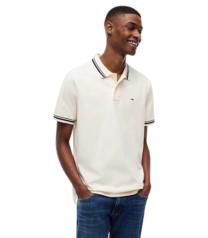 Tommy Jeans - Polo Blanco para Hombre