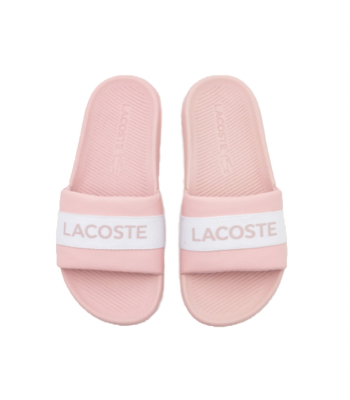 chanclas lacoste mujer rosa