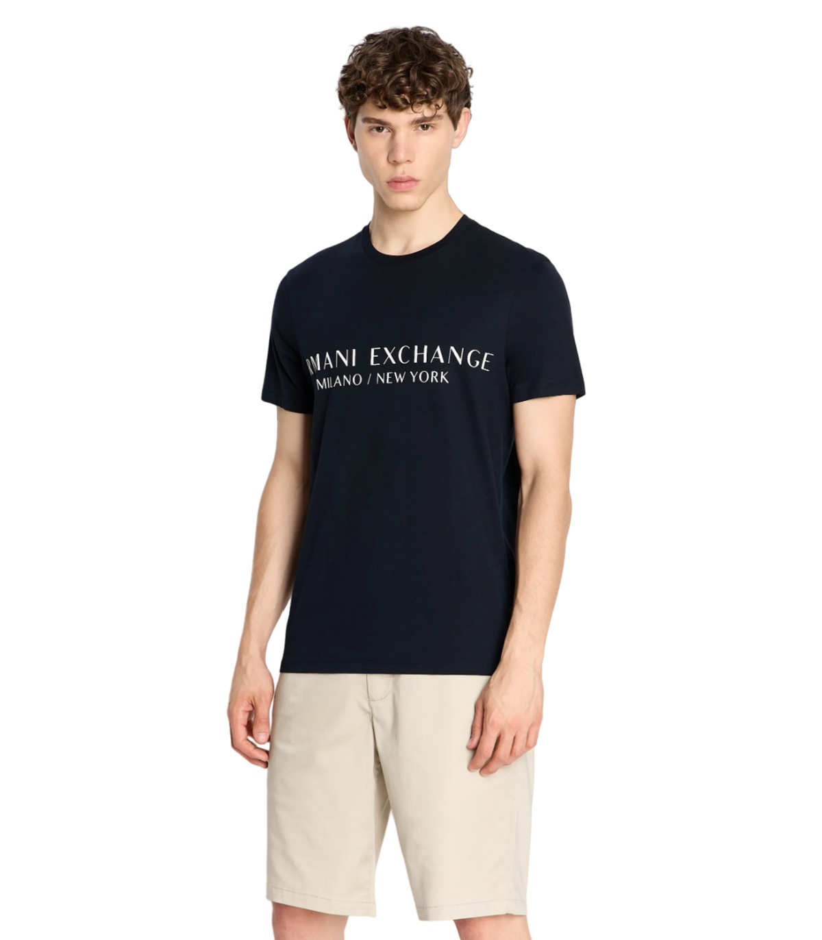 Camiseta armani exchange hombre hot sale