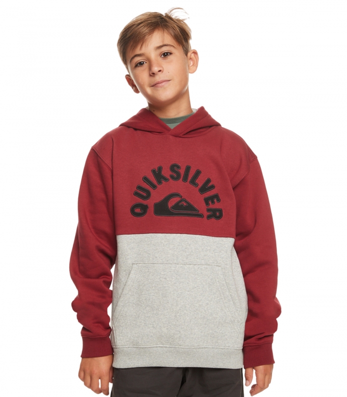 Quiksilver - Sudadera Burdeos para Niño - School Again