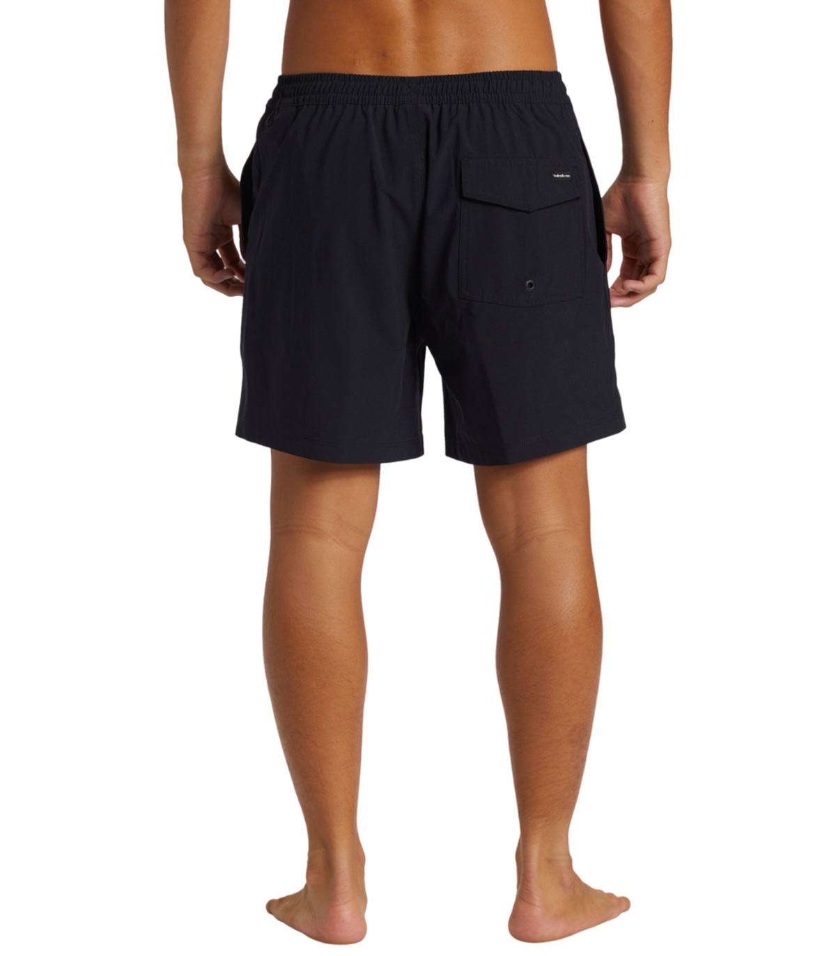 Quiksilver - Bañador Negro para hOMBRE - Surfsilk Solid Volley