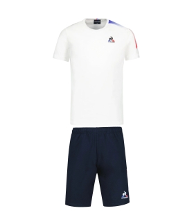 Le Coq Sportfi - Conjunto Blanco para Niño