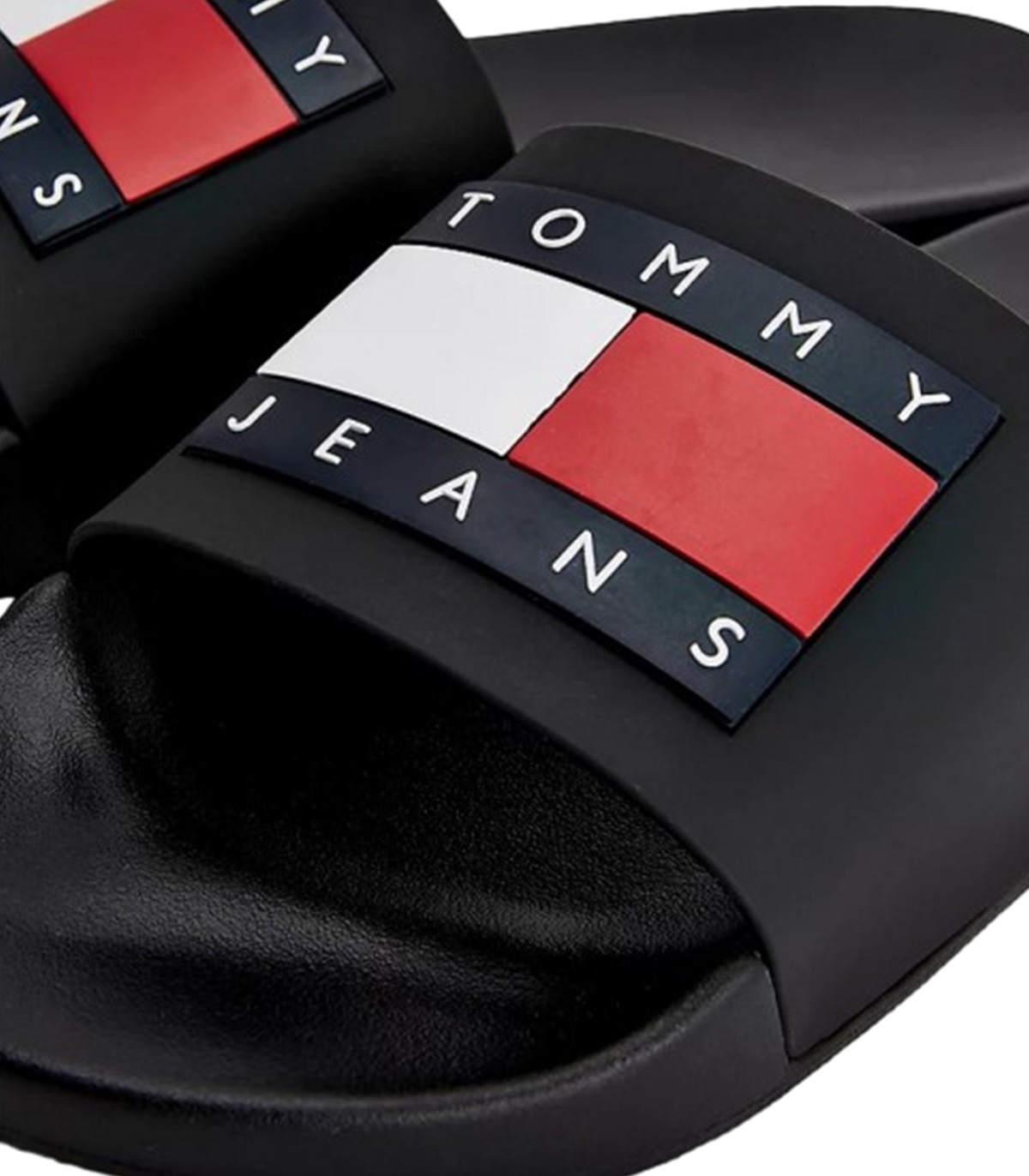 Tommy Jeans - Chanclas para Hombre Negras - Pool Slide Ess