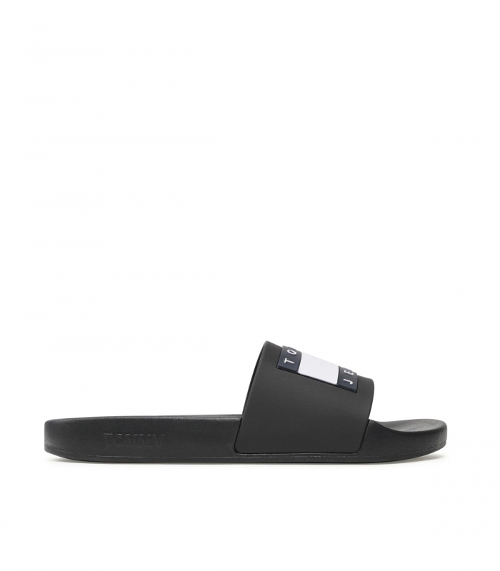 Tommy Jeans - Chanclas Negras para Hombre - Essential