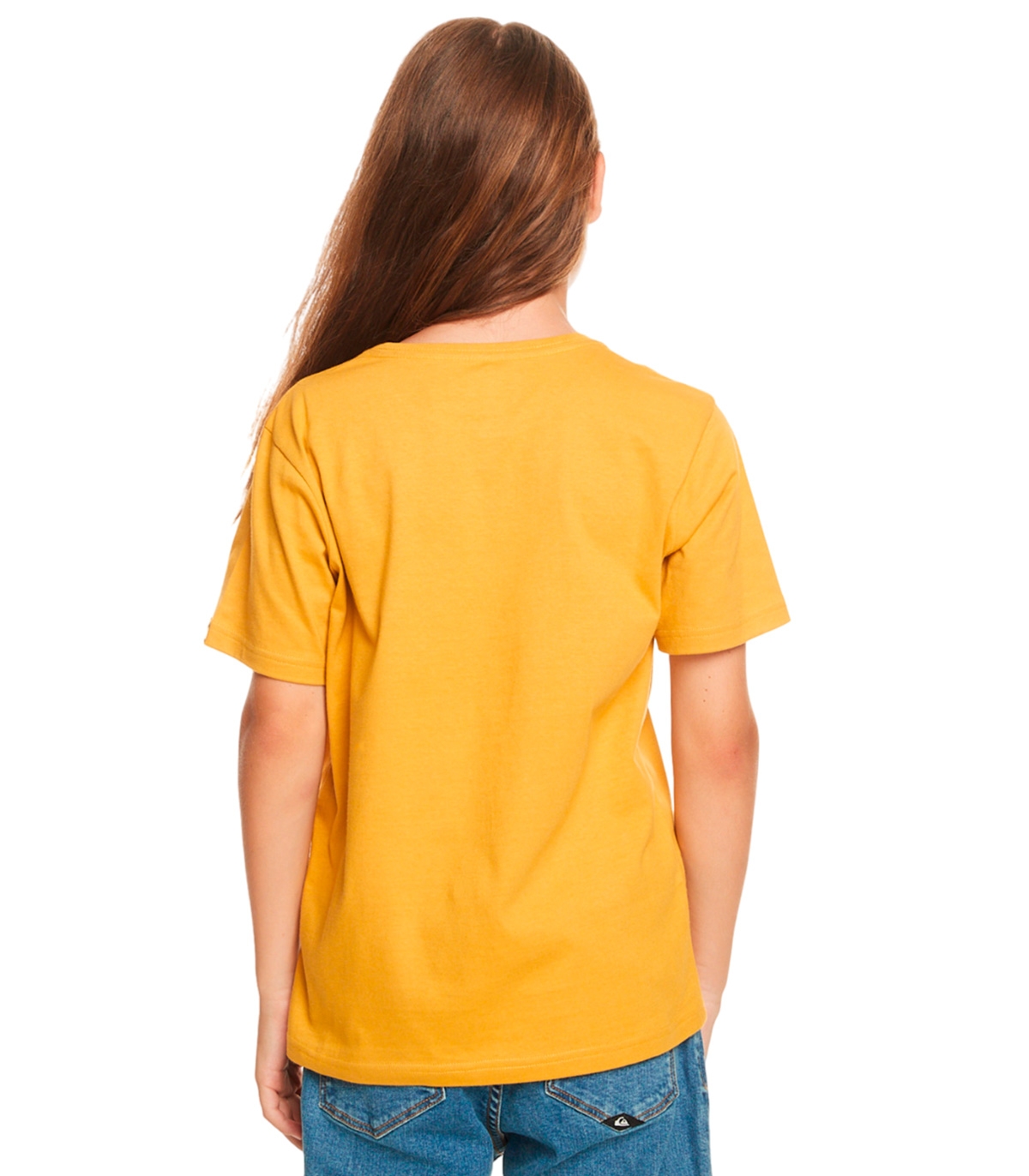 Quiksilver - Camiseta Amarilla para Niño - Qs Skull