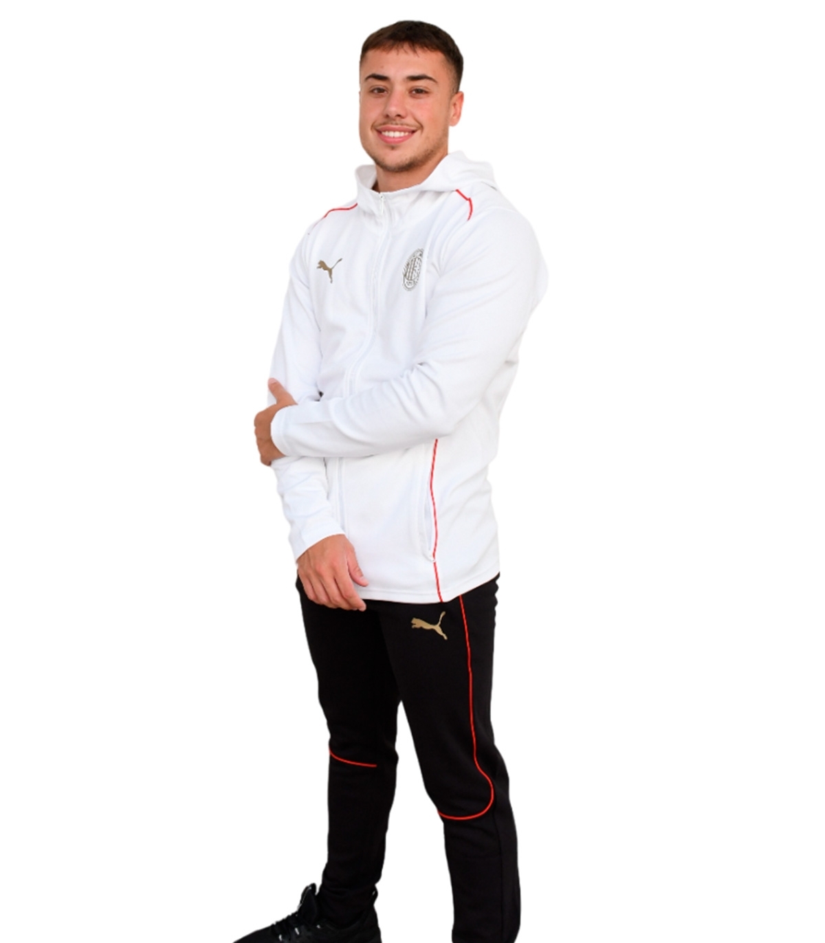Puma - Chandal Blanco para Hombre - AC Milan