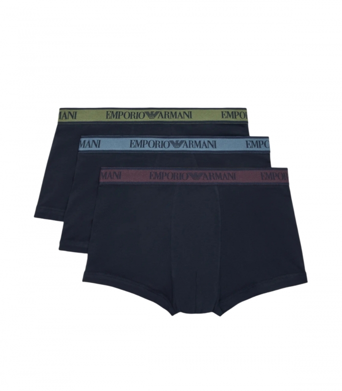 Emporio Armani - Calzoncillos Azul Marino para Hombre - Pack 3