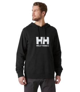 Helly Hansen - Sudadera Negra para Hombre - HH Logo