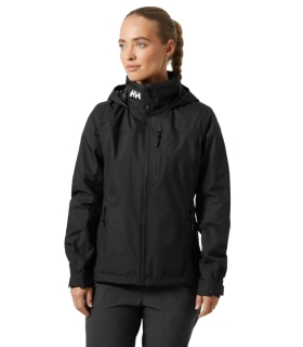 Helly Hansen - Chaqueta Negra para Mujer - Sailing Jacket 2.0