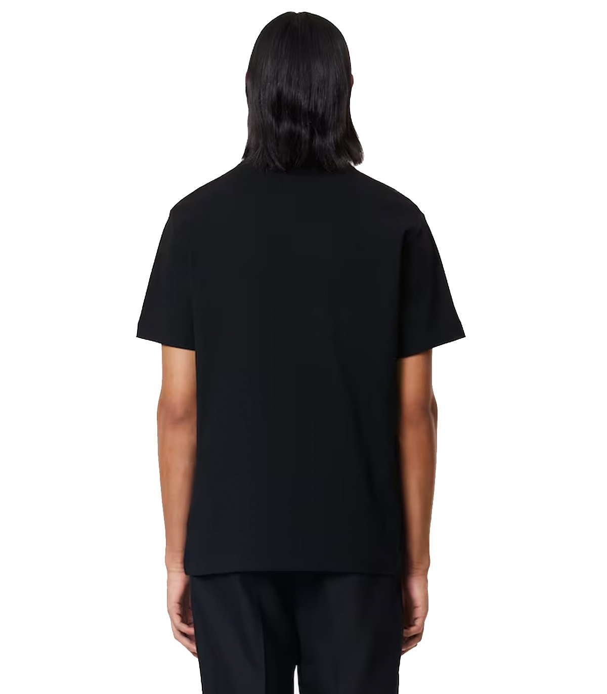 Lacoste - Camiseta Negra para Hombres - Algodón