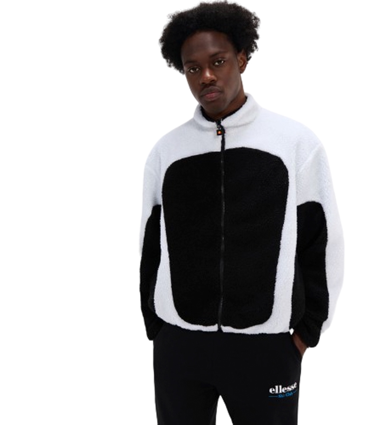 Ellesse - Chaquetón Negro para Hombre - Pallatini